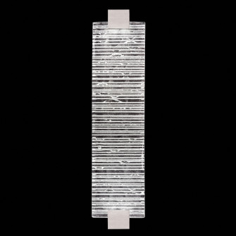 Terra LED Wall Sconce in Silver/Rake Clear (48|89685025ST)