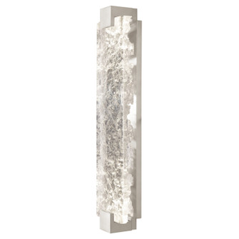 Terra LED Wall Sconce in Silver/Clear Glass (48|89685021ST)