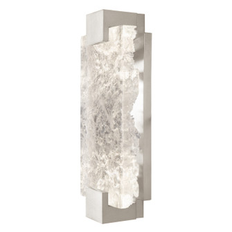 Terra LED Wall Sconce in Silver/Clear Glass (48|89665021ST)