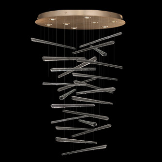 Elevate LED Pendant in Gold/Ebony Stardust Spires (48|895840241ST)