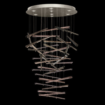 Elevate LED Pendant in Silver/Meteorite Spires (48|895840151ST)