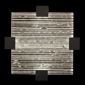 Terra LED Flush Mount in Black/Rake Clear (48|89544015ST)
