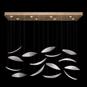 Elevate LED Pendant in Gold/White ''Plumes'' (48|894840222ST)