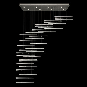 Elevate LED Pendant in Silver/Crystal Stardust Spires (48|894840131ST)