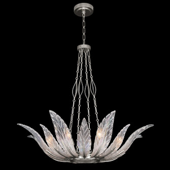 Plume Eight Light Pendant in Silver (48|8940401ST)