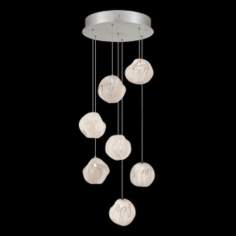 Vesta LED Pendant in Silver w/White Glass (48|86644011LD)