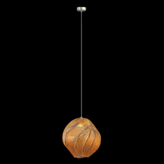 Vesta LED Drop Light in Gold w/Amber Glass (48|86604022LD)