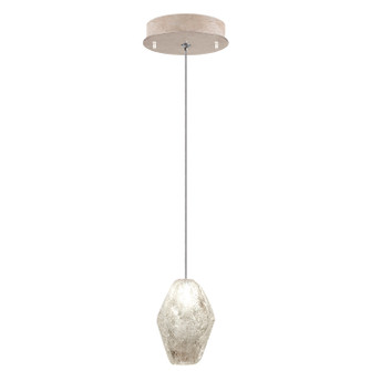 Natural Inspirations LED Drop Light in Gold w/Clear Quartz Glass Drop (48|85224024LD)