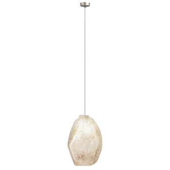 Natural Inspirations LED Drop Light in Gold w/Natural Quartz Glass Drop (48|85184028LD)