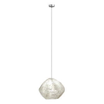 Natural Inspirations LED Drop Light in Silver w/Clear Quartz Glass Drop (48|85184016LD)