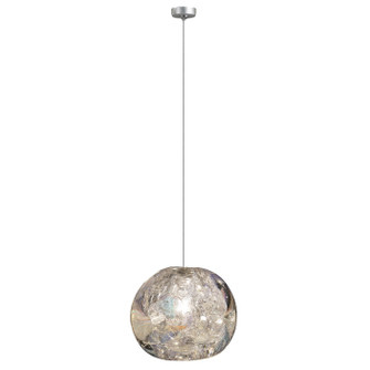 Natural Inspirations LED Drop Light in Silver w/Nebula Glass Drop (48|851840106LD)