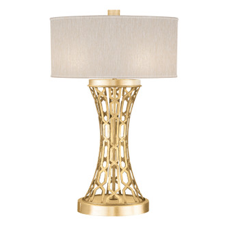 Allegretto One Light Table Lamp in Gold Leaf (48|784910SF33)