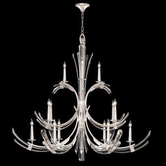 Trevi 15 Light Chandelier in Silver Leaf (48|7817401ST)