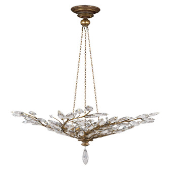 Crystal Laurel Six Light Pendant in Gold (48|776440ST)