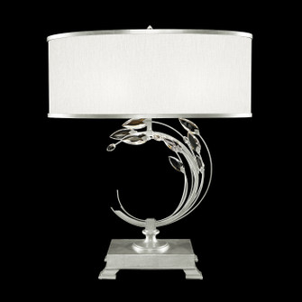 Crystal Laurel One Light Table Lamp in Silver Leaf (48|771510SF41)