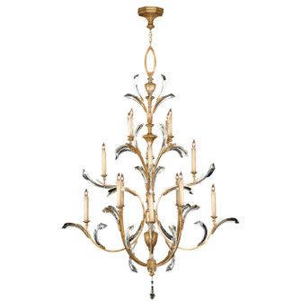 Beveled Arcs 16 Light Chandelier in Gold (48|767240ST)