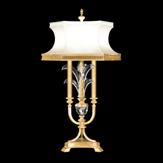 Beveled Arcs Three Light Table Lamp in Gold Leaf (48|738210SF3)