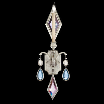 Encased Gems One Light Wall Sconce in Silver (48|7287501ST)