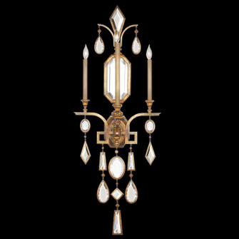 Encased Gems Three Light Wall Sconce in Gold (48|7270503ST)