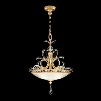 Beveled Arcs Three Light Pendant in Gold Leaf (48|704540SF3)