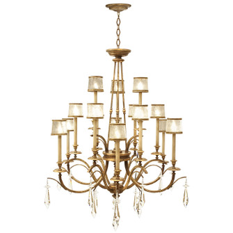 Monte Carlo 15 Light Chandelier in Gold (48|567740ST)