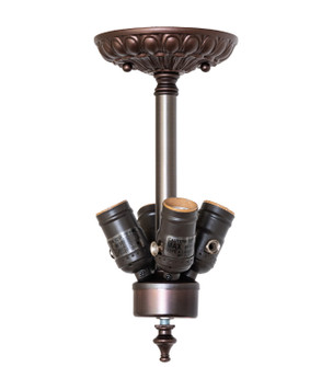 Four Light Flushmount Hardware in Mahogany Bronze (57|267002)