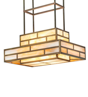 Hyde Park Eight Light Pendant in Vintage Brass (57|262146)