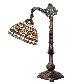 Tiffany Turning Leaf One Light Table Lamp in Mahogany Bronze (57|244789)