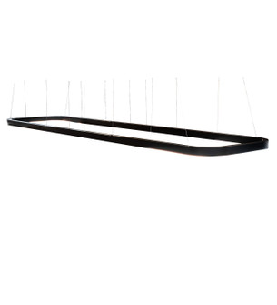 Indianapolis LED Pendant in Solar Black (57|241551)