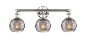 Edison Three Light Bath Vanity in Polished Nickel (405|6163WPNG12136SM)