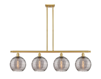 Ballston Four Light Island Pendant in Satin Gold (405|5164ISGG121310SM)
