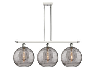 Ballston Three Light Island Pendant in White Polished Chrome (405|5163IWPCG121312SM)