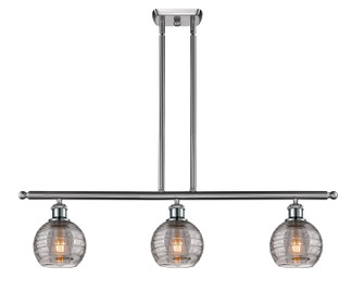 Ballston Three Light Island Pendant in Brushed Satin Nickel (405|5163ISNG12136SM)