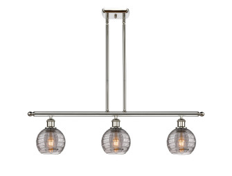 Ballston Three Light Island Pendant in Polished Nickel (405|5163IPNG12136SM)