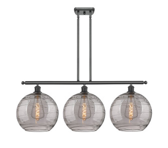 Ballston Three Light Island Pendant in Matte Black (405|5163IBKG121312SM)