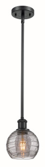 Ballston One Light Mini Pendant in Matte Black (405|5161SBKG12136SM)