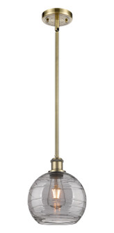 Ballston One Light Mini Pendant in Antique Brass (405|5161SABG12138SM)