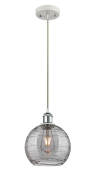 Ballston One Light Mini Pendant in White Polished Chrome (405|5161PWPCG12138SM)