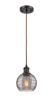 Ballston One Light Mini Pendant in Oil Rubbed Bronze (405|5161POBG12136SM)