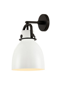 Downtown Urban One Light Wall Sconce in Matte Black (405|4101WBKM4128W)