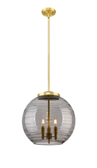 Essex Three Light Pendant in Satin Gold (405|2213SSGG121316SM)
