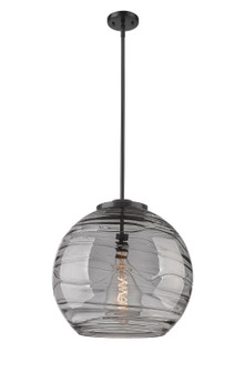 Ballston One Light Pendant in Matte Black (405|2211SBKG121318SM)