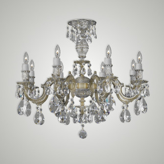 Marlena Eight Light Semi-Flush Mount in Antique White Glossy (183|FM9744O04GPI)