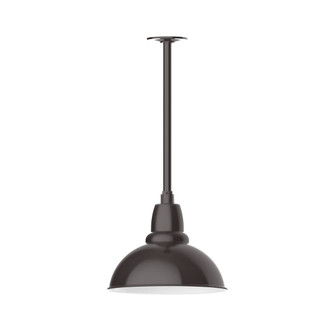 Cafe LED Pendant in Architectural Bronze (518|STA10651L12)