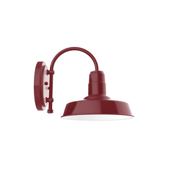 Warehouse LED Wall Sconce in Barn Red (518|SCC18155W10L12)