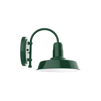 Warehouse One Light Wall Sconce in Forest Green (518|SCC18142G05)