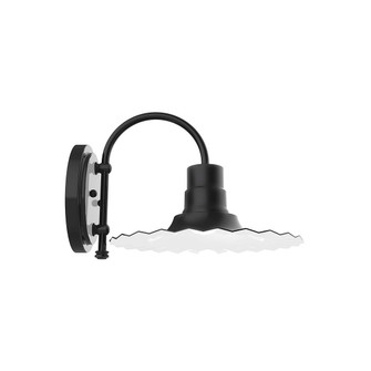 Radial One Light Wall Sconce in Black (518|SCC15841)