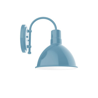 Deep Bowl One Light Wall Sconce in Light Blue (518|SCC11554G05)