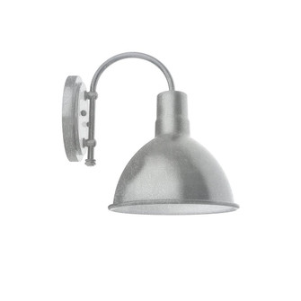 Deep Bowl One Light Wall Sconce in Painted Galvanized (518|SCC11549)