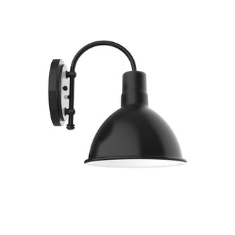 Deep Bowl LED Wall Sconce in Black (518|SCC11541W10L12)
